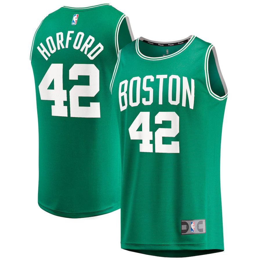 Men Boston Celtics #42 Al Horford Fanatics Branded Kelly Green Fast Break Replica NBA Jersey->boston celtics->NBA Jersey